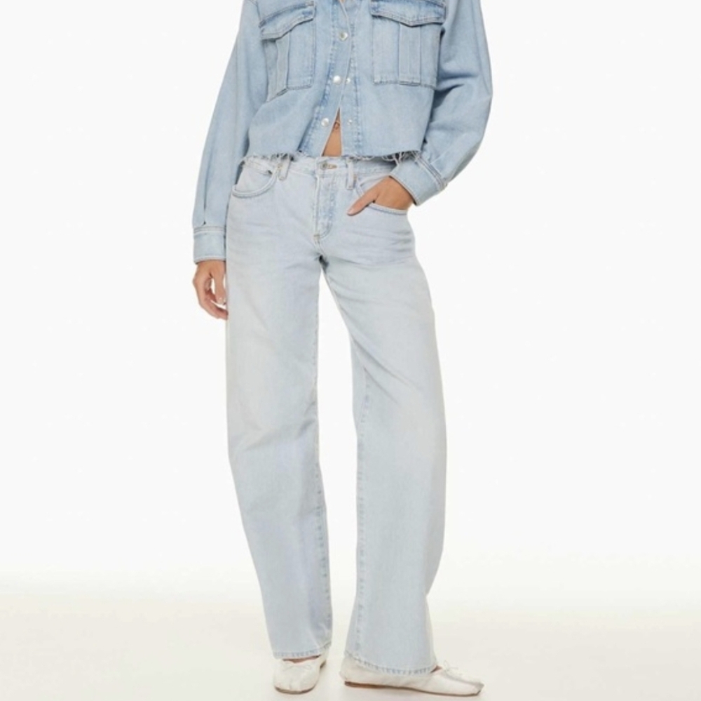 Agolde Fusion High Waist Wide Leg Jeans
